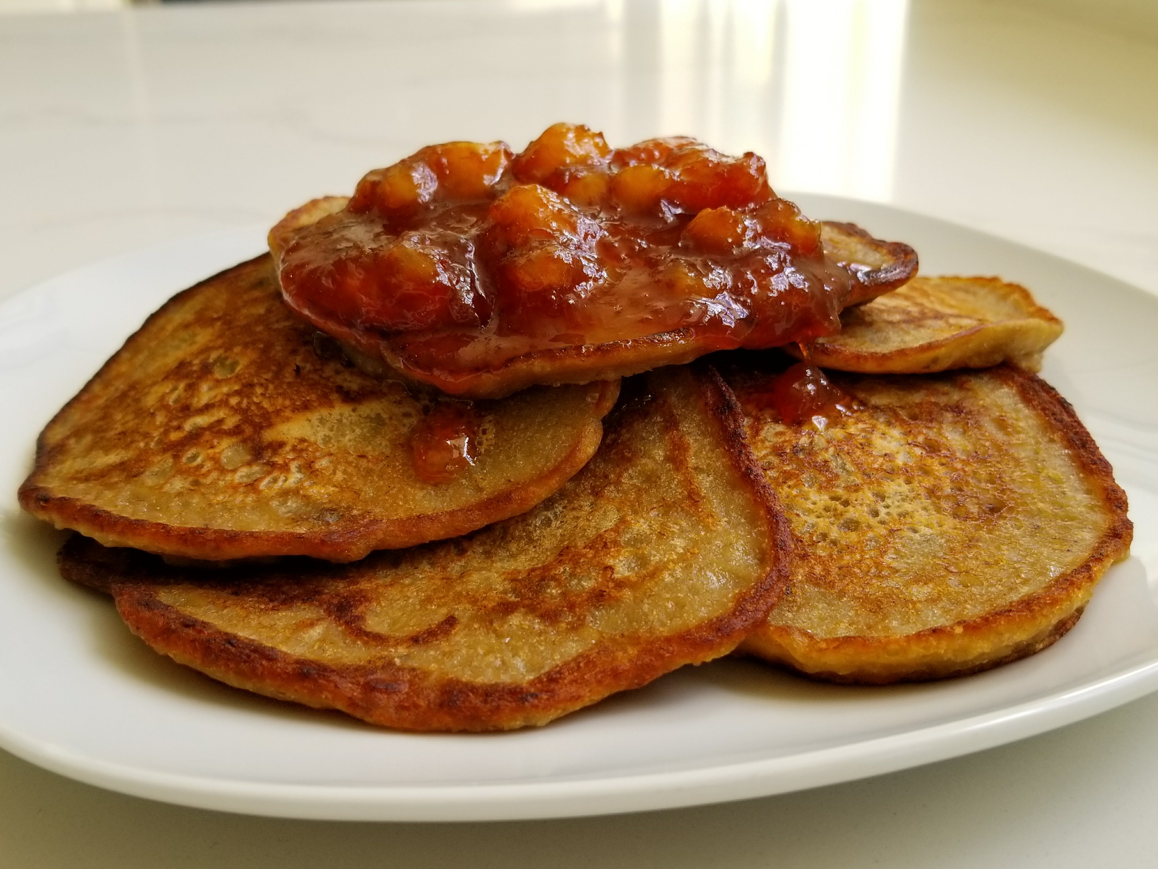 Pancakes de guineo